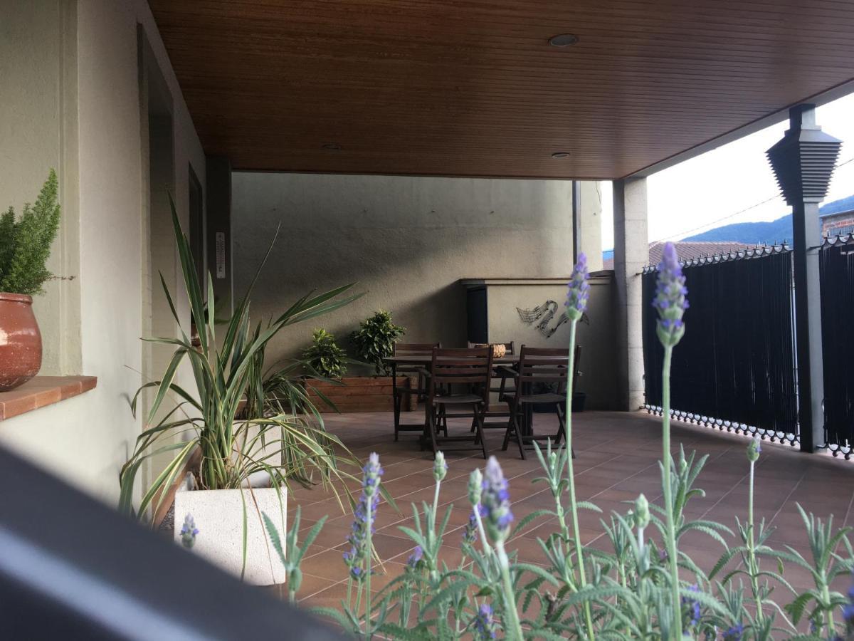 Can Musiquem Amb Piscina Les Planes d'Hostoles Exterior foto